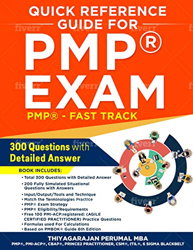 QUICK REFERENCE GUIDE FOR PMP® EXAM: PMP® FAST TRACK (PMP® EXAM STUDY GUIDE Book 1)