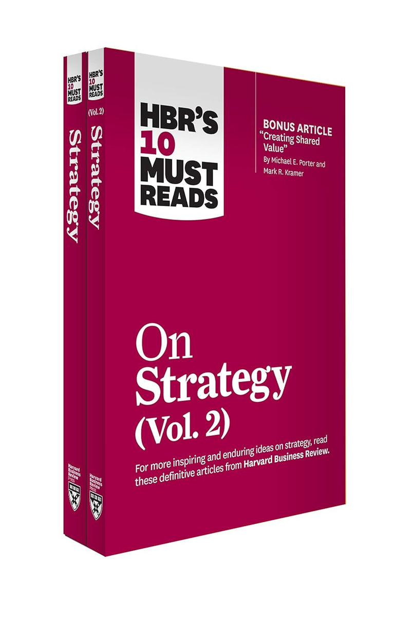 HBR's 10 Must Reads on Strategy 2-Volume Collection Product Bundle