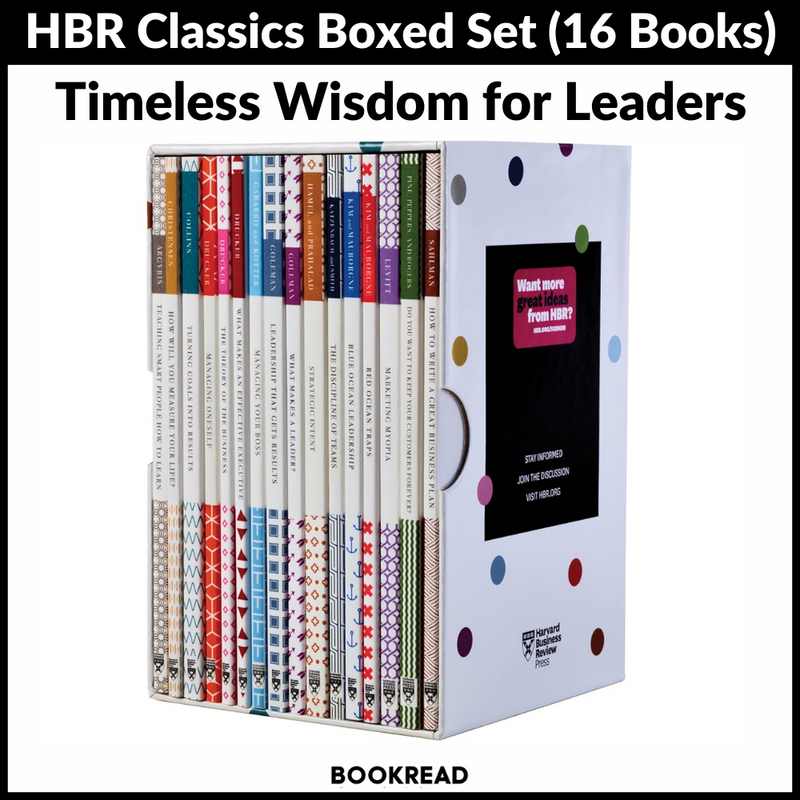 HBR Classics Boxed Set (16 Books) (Harvard Business Review Classics)