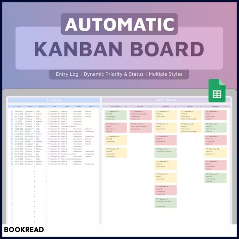 Streamline Your Workflow: Kanban Board Google Sheets Template for Effortless Project Management