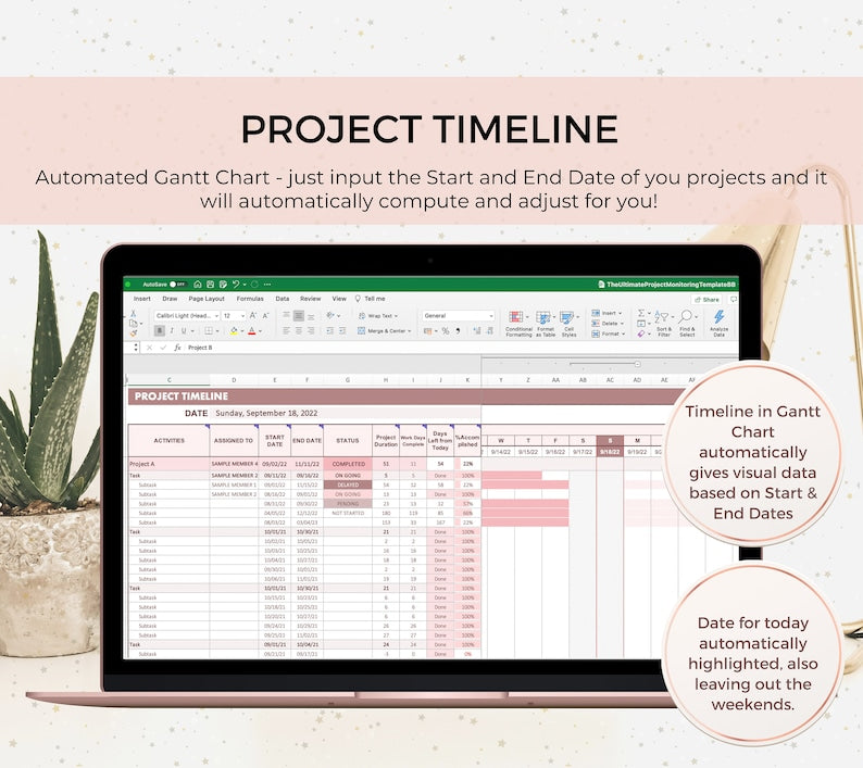 Boss Babe Powerhouse: Your Ultimate Project Management Template!