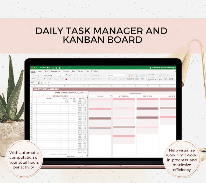 Boss Babe Powerhouse: Your Ultimate Project Management Template!