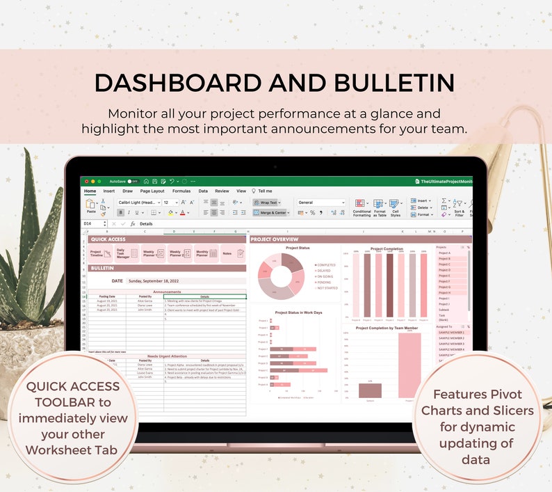 Boss Babe Powerhouse: Your Ultimate Project Management Template!