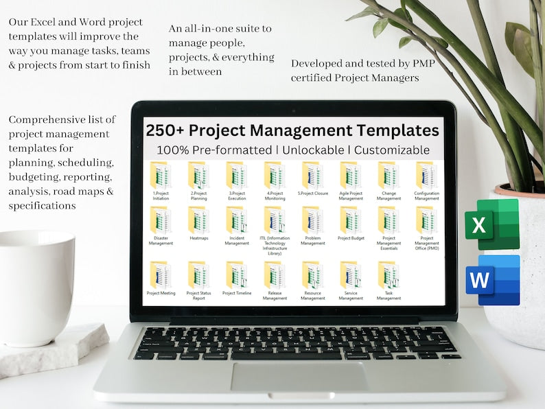 Unlock Your Project Management Potential: Access 250+ Templates for Every Stage of Your Project Journey!