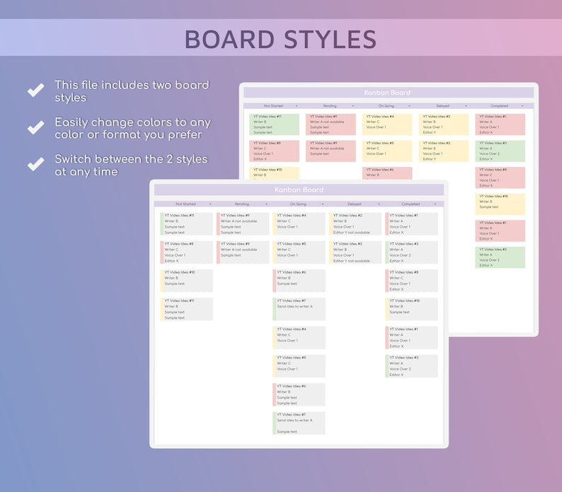 Streamline Your Workflow: Kanban Board Google Sheets Template for Effortless Project Management