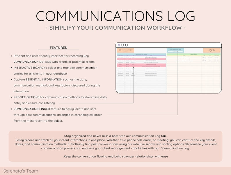 🚀 Elevate Your Business: Streamline Client Management with Our Comprehensive Tracker Template! 📈✨