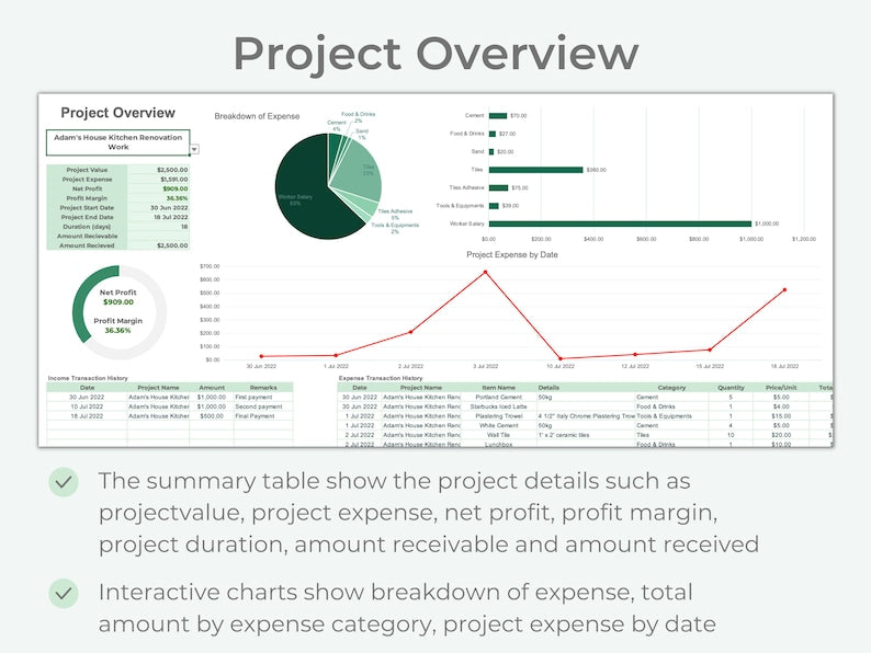 Master Your Project Finances: Introducing the Project Cost Tracker Spreadsheet!