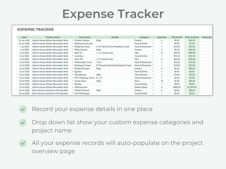 Master Your Project Finances: Introducing the Project Cost Tracker Spreadsheet!