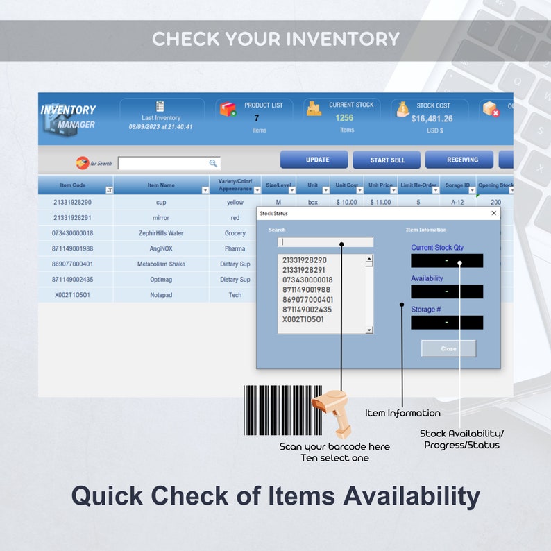 Effortless Inventory Management: Elevate Your Business with Our Stock & Sales Manager Template