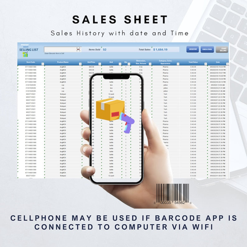 Effortless Inventory Management: Elevate Your Business with Our Stock & Sales Manager Template