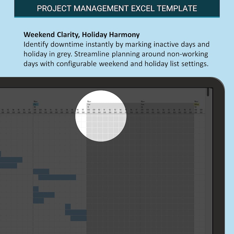 Optimize Project Management: Hourly Planner Gantt Chart Template